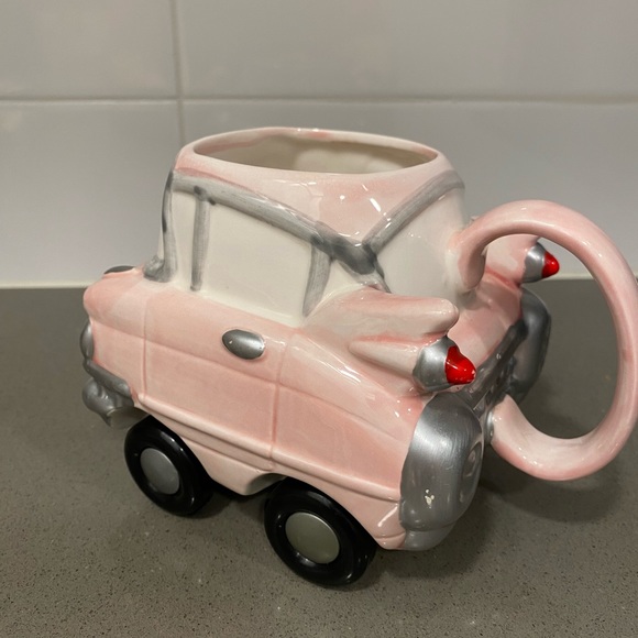 VINTAGE WHEELEES APPLAUSE Pink Cadillac Mug from 1989 - Picture 3 of 9